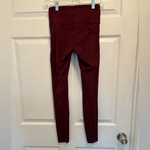 lululemon athletica Burgundy Leggings Women’s Size 4